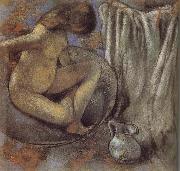 the lady in the tub Edgar Degas